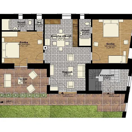 Lapillo Vendeghaz Vilă Köveskál